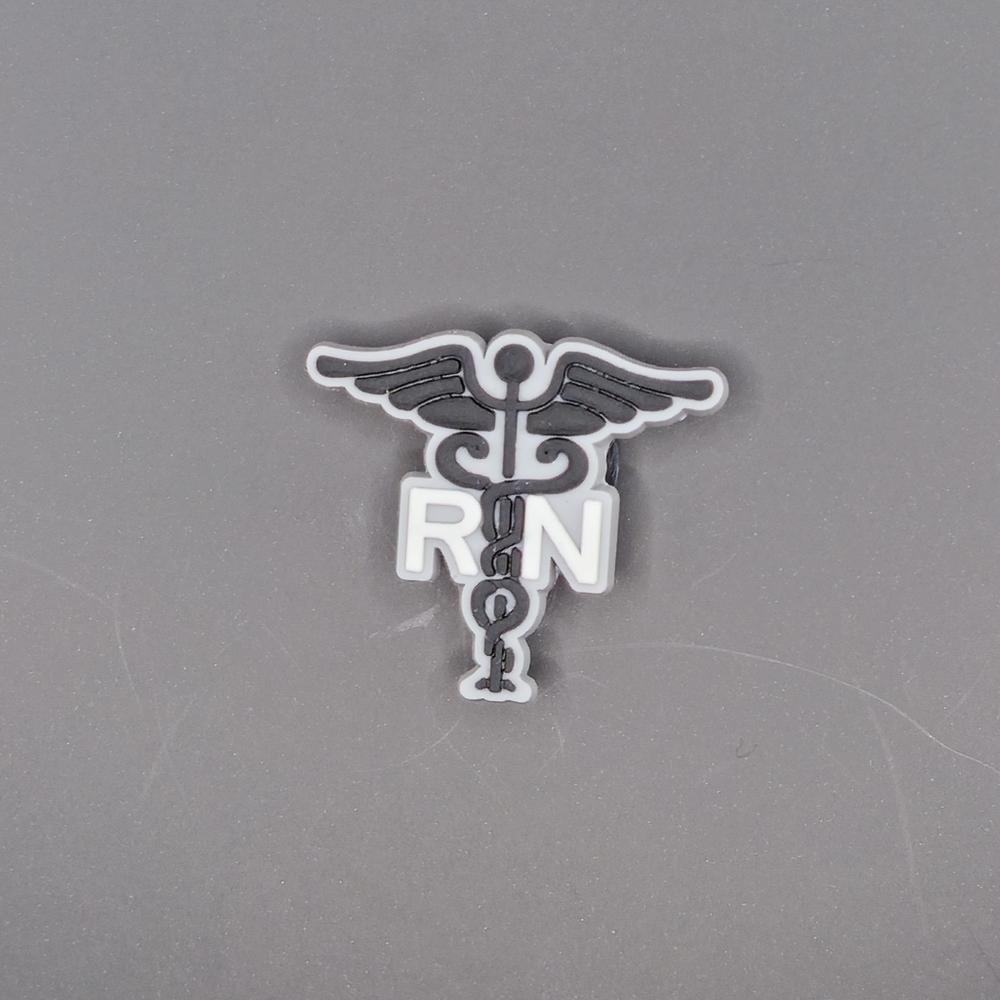 (5/$15) RN Nurse Croc Charm